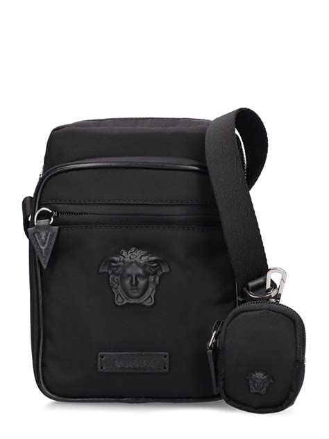 versace schultertasche herren|Versace handbags men.